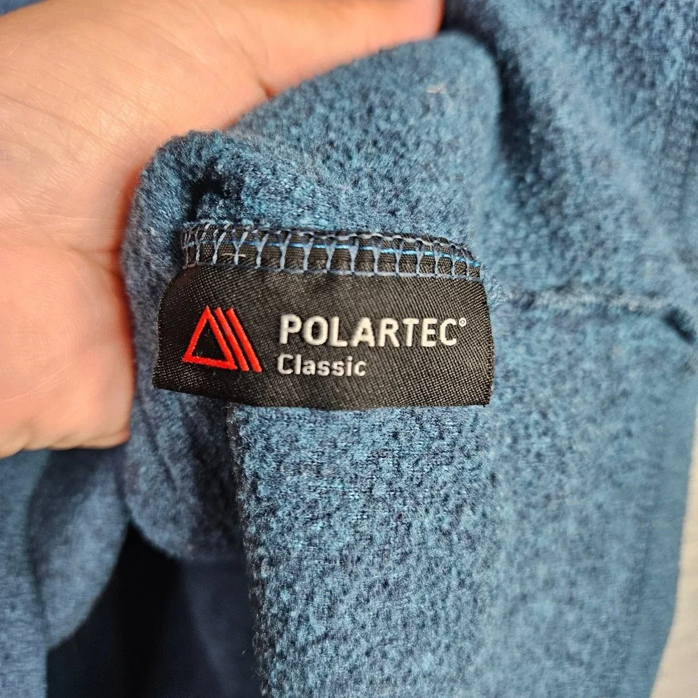 The North Face Men's Polartec Classic Pullover Fleece 1/4 Zipper Jacket Size S